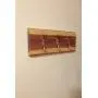 Rustic live edge cedar coat hanger