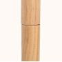 TIANTA- Solid Wooden Coat Rack Hanger Clothes Hanger Coat Rack Wall Hanging Fashion Creative Hanging Hanger Wooden Hanger Home Furnishing (Color : Dark Brown)
