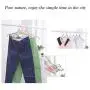 10 Pcs Travel Hangers - Portable Folding Clothes Hangers Travel Accessories Foldable Clothes Drying Rack for Travel (Blue)