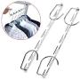 5pcs Metal Iron Hanger Clothes Hanger Metal Multifunctional Hangers with Hook Useful Kitchen/Home Supplies