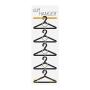 Three By Three Seattle Cliffhanger Coat Hook, Chrome (24509)