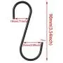 Maxgoods 3.54 10PCS Home Storage Utility S Shaped Hooks Stainless Steel Metal Hangers Hanging Hooks for Kitchen, Work Shop, Bathroom, Garden,Bedroom (Silver, 10PCS) Maxgoods 3.54 10PCS Home Storage Utility S Shaped Hooks Stainless Steel Metal Hangers Hanging Hooks for Kitchen, Work Shop, Bathroom, Garden,Bedroom (Silver, 10PCS)