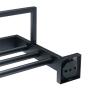 Alise GA7215B Bathroom Towel Rack/Rail Holder Towel Shelf Hanger Wall Mount,SUS 304 Stainless Steel Matte Black