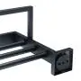 Alise GA7215B Bathroom Towel Rack/Rail Holder Towel Shelf Hanger Wall Mount,SUS 304 Stainless Steel Matte Black Alise GA7215B Bathroom Towel Rack/Rail Holder Towel Shelf Hanger Wall Mount,SUS 304 Stainless Steel Matte Black
