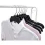 Hanger Central Heavy-Duty Black Plastic Closet Department Store Shirt Hangers, 17 Inch, 25 Pack Hanger Central Heavy-Duty Black Plastic Closet Department Store Shirt Hangers, 17 Inch, 25 Pack