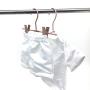 Koobay 60PS 12" Childrens Copper Gold Finishing Aluminium Clothes Hangers Laundry Wire Shop Display Hanger (TOP Gold)