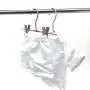 Koobay 60PS 12" Childrens Copper Gold Finishing Aluminium Clothes Hangers Laundry Wire Shop Display Hanger (TOP Gold)