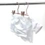 Koobay 60PS/LOT Childrens Copper Gold Finishing Aluminium Clothes Skirts Trousers Hanger (Bottom Gold)