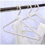 5Pcs Clothes Hanger Plastic Pearl Beaded Bow Clothes Dress Coat Hangers Closet Coat Storage Organizer Dry Rack Random Color 5Pcs Clothes Hanger Plastic Pearl Beaded Bow Clothes Dress Coat Hangers Closet Coat Storage Organizer Dry Rack Random Color