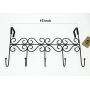 Huji Sturdy Over The Door 5 Hooks Clothes Hanger for Coats Hats Belts Organization Storage for Office or Home (1, Over The Door Hanger)