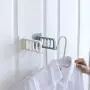 Grey990 Home Wall Mount Self-Adhesive Foldable Clothes Hanger Organizer Rack Hook Holder Apricot Grey990 Home Wall Mount Self-Adhesive Foldable Clothes Hanger Organizer Rack Hook Holder Apricot