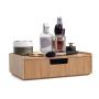 MobileVision Bamboo Makeup Drawer Organizer, Cosmetics Storage Box, Break Resistant Display Case and Drawer MobileVision Bamboo Makeup Drawer Organizer, Cosmetics Storage Box, Break Resistant Display Case and Drawer