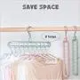 Icseio Space Saving Hangers 6Pack, Clothes Grouper, Multifunctional Closet Organizer (Green) Icseio Space Saving Hangers 6Pack, Clothes Grouper, Multifunctional Closet Organizer (Green)