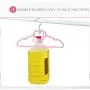 10Pcs Clothes Hangers Plastic Heart Shaped Coat Non-Slip Multi-Function Hangers Home Dry and Wet Clothing Rack Random Color 10Pcs Clothes Hangers Plastic Heart Shaped Coat Non-Slip Multi-Function Hangers Home Dry and Wet Clothing Rack Random Color