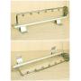 Pull Out Clothes Hanger Rail,Extendable Coat Hanging Rod with Sliding Rail,Organizer Rack for Cabinet-9.7in,12.1in,14in,17.7in (Size : 247mm/9.7inch)