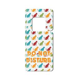 Mr kennys& Lucky 7 Cats Wallpaper Color-Do not Disturb - Durable Wooden Door Handle Hanger Logo for Family, Hotel, Office, Clinic, Treatment, Counseling. 8.3inx4in