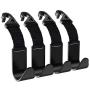 Car Seat Headrest Hook, 4 Pack Universal Car Storage Headrest Hanger Holder Hooks, Vehicle Strong and Durable Backseat Hanger for Handbag Purse Coat and Bag
