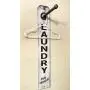 Industrial Pipe Laundry Room Sign Doubles As Clothes Hanger or Drying Rack, 6 inches x 35 inches Industrial Pipe Laundry Room Sign Doubles As Clothes Hanger or Drying Rack, 6 inches x 35 inches