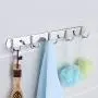 shengyuze Hooks & Hangers Stainless Steel Wall Mounted Double-Hook Coat Clothes Hat Hanger Organizer Rack for Home - 3# shengyuze Hooks & Hangers Stainless Steel Wall Mounted Double-Hook Coat Clothes Hat Hanger Organizer Rack for Home - 3#