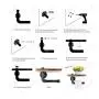 Industrial Toilet Paper Holder with Wooden Shelf Metal Wall Storage Iron Pipe Missingift Tissue Roll Hanger (Single Faced) Industrial Toilet Paper Holder with Wooden Shelf Metal Wall Storage Iron Pipe Missingift Tissue Roll Hanger (Single Faced)