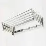 Wgwioo Retractable Folding Clothes Dryer, Wall Mount Towel Hanger