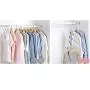 HJYPYJ Magic Hanger,Household Iron Folding Hanger,Multi-Layer Storage Space-Saving Organizer Hangers, Durable/White / 6 pcs HJYPYJ Magic Hanger,Household Iron Folding Hanger,Multi-Layer Storage Space-Saving Organizer Hangers, Durable/White / 6 pcs