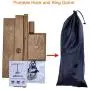 Hook and Ring Game for Adults Kids, Hook and Ring Interactive Game with Shot Ladder Bundle, Outdoor Indoor Handmade Wooden Hook and Ring Games for Home, Party Games ---Gift for Family and Friends