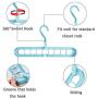 Clothes Hangers Plastic Space Saving 9 Hole Magic Multifuctional Folding Closet Organizer Holder Clothing Skirt Dress Coat Pants Storage 4 Pack Clothes Hangers Plastic Space Saving 9 Hole Magic Multifuctional Folding Closet Organizer Holder Clothing Skirt Dress Coat Pants Storage 4 Pack