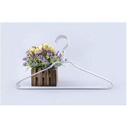 10pcs Thick Metal Hanger for Clothes, Strong Aluminum Hanger