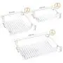 Kootek Desk Drawer Organizer Trays with 3-Size Drawer Dividers 12 Organizers Bins Customize Layout Storage Boxes for Bedroom Dresser Bathroom Kitchen Office (2 Sets)