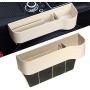 Lamoreco Car Seat Crevice Storage Boxes Cup Drink Holder Organizer Auto Stowing Large Capacity Storage Case Console Side Pocket with Organizer Seat Console Organizer Car Interior Accessories