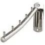 JTKDL Premium-Grade 304 Stainless Steel Clothes Hanger with Swing Arm Holder Clothing Hanging System Closet Organize Wall Mount Clothes Rack JTKDL Premium-Grade 304 Stainless Steel Clothes Hanger with Swing Arm Holder Clothing Hanging System Closet Organize Wall Mount Clothes Rack