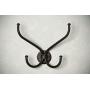 RTZEN Decorative Wall Mount Hanger | Double Wrought Iron Hook for Hat, Coat, Clothes, Towel, Robe | Black Metal Jacket Hanging Hooks Rack | Handmade Décor RTZEN Decorative Wall Mount Hanger | Double Wrought Iron Hook for Hat, Coat, Clothes, Towel, Robe | Black Metal Jacket Hanging Hooks Rack | Handmade Décor