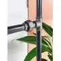 Wall Mounted Industrial Pipe Clothes Hanger Rack Double Rail Vintage Commercial Grade Garment Rack Perfect for Clothing Store Display