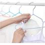 10pcs Random Color Children Clothes Hanger, Non-Slip Metal Shirt Hook Hangers