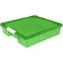 Storex Classroom Student Project Box, 12 x 12 Inches, Tint Green, 5-Pack (63207U05C)