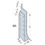 Simpson Strong Tie SUL26 2-Inch by 6-Inch Joist Hanger Skewed Left by Simpson Strong-Tie