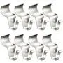 Vinyl Siding Hooks for Hanging, Heavy Duty Light Mailbox Planter Hanger 8 Pack
