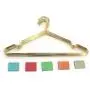 KOOBAY 30Pack 16.5" Adult Size Fashion Golden Shiny Metal Wire Hangers Apparel Display Clothes Coat Hangers KOOBAY 30Pack 16.5" Adult Size Fashion Golden Shiny Metal Wire Hangers Apparel Display Clothes Coat Hangers