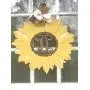 Sunflower monogram door hanger Sunflower monogram door hanger