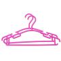 Samoda Coat Rack Wall - 10pcs/Set Portable Children Clothes Hanger Toddler Baby Coat Plastic Hangers Hook Household for Kids Clothing Organizer