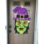 Huge Halloween witch door hanger/decoration wall art 22 x 22 Pumpkin thanksgiving Huge Halloween witch door hanger/decoration wall art 22 x 22 Pumpkin thanksgiving