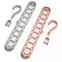 10pcs Random Color Multi-Port Support Circle Clothes Hanger Clothes Drying Racks Multifunction Plastic Scarf Clothes Hanger Hangers Storage Rack