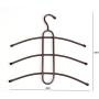 Salome Idea 3PCS Multi-Purpose Cloth Rack, 3 Tier Cloth Hanger, (White)