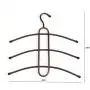 Salome Idea 3PCS Multi-Purpose Cloth Rack, 3 Tier Cloth Hanger, (White)