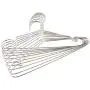 Barcley 10Pcs Non-Slip Grey Super Heavy Duty Stainless Steel Hangers, Stainless Clothes Hangers Ideal for Everyday Use, Clothing Standard Hangers - Silver (Silver) Barcley 10Pcs Non-Slip Grey Super Heavy Duty Stainless Steel Hangers, Stainless Clothes Hangers Ideal for Everyday Use, Clothing Standard Hangers - Silver (Silver)