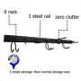 Ultrawall Storage System,12PCS Garage Tool Organizer with Hooks, Hanger Ultrawall Storage System,12PCS Garage Tool Organizer with Hooks, Hanger