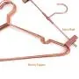 Koobay Top 17" Rose Copper Gold Shiny Steel Wire Clothes Hanger Non Slip Shoulders for Shirts,Coat,Slacks Storage & Display (10) Koobay Top 17" Rose Copper Gold Shiny Steel Wire Clothes Hanger Non Slip Shoulders for Shirts,Coat,Slacks Storage & Display (10)