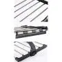 Cozy69 Drying Rack, Indoor Outdoor Stainless Steel Cloth Hanger Space-Saver Foldable Drying Rack Organization Laundry Room, Mudroom, Bedroom, Pool Area