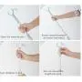 2PC Random Color Length Retractable Rods Adjustable Clothing Fork with Hanger Iron Pipe Clothesline Pole Pick Clothes Hanger Decoration 2PC Random Color Length Retractable Rods Adjustable Clothing Fork with Hanger Iron Pipe Clothesline Pole Pick Clothes Hanger Decoration